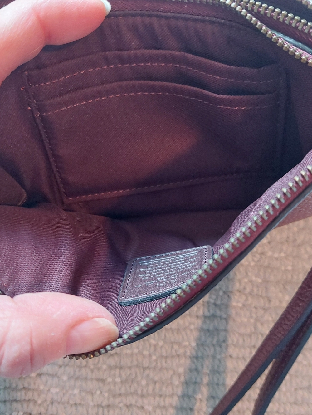 Coach Double Zip Wristlet - Picture 6 of 15
